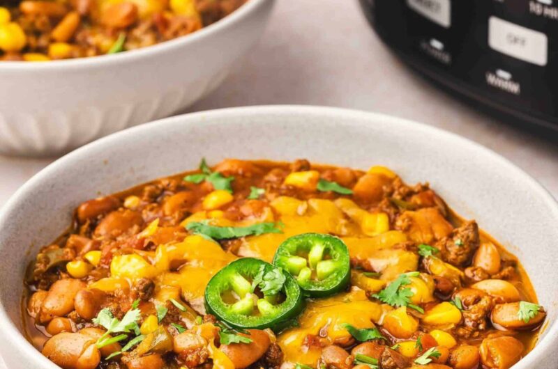 Best Slow Cooker Chili With Beef and Pinto Beans